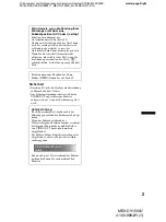 Preview for 61 page of Sony MEX-DV1500U Operating Instructions Manual