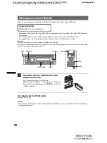 Предварительный просмотр 78 страницы Sony MEX-DV1500U Operating Instructions Manual