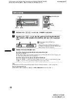 Preview for 80 page of Sony MEX-DV1500U Operating Instructions Manual