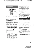 Предварительный просмотр 85 страницы Sony MEX-DV1500U Operating Instructions Manual