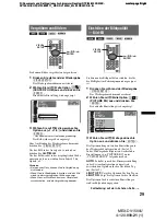 Preview for 87 page of Sony MEX-DV1500U Operating Instructions Manual