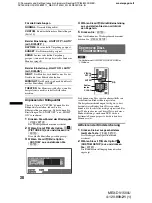 Предварительный просмотр 88 страницы Sony MEX-DV1500U Operating Instructions Manual