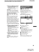 Preview for 93 page of Sony MEX-DV1500U Operating Instructions Manual