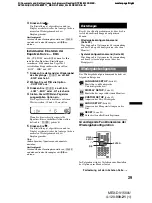 Предварительный просмотр 97 страницы Sony MEX-DV1500U Operating Instructions Manual