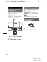 Предварительный просмотр 134 страницы Sony MEX-DV1500U Operating Instructions Manual