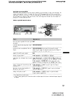 Preview for 137 page of Sony MEX-DV1500U Operating Instructions Manual