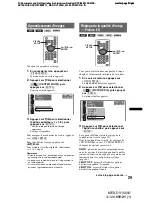 Предварительный просмотр 149 страницы Sony MEX-DV1500U Operating Instructions Manual