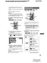 Preview for 153 page of Sony MEX-DV1500U Operating Instructions Manual