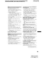 Preview for 175 page of Sony MEX-DV1500U Operating Instructions Manual