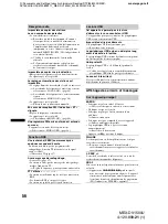 Preview for 176 page of Sony MEX-DV1500U Operating Instructions Manual