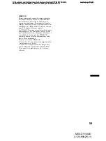 Preview for 179 page of Sony MEX-DV1500U Operating Instructions Manual