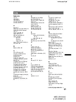 Предварительный просмотр 181 страницы Sony MEX-DV1500U Operating Instructions Manual