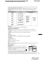 Предварительный просмотр 191 страницы Sony MEX-DV1500U Operating Instructions Manual