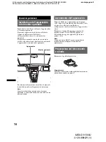 Предварительный просмотр 196 страницы Sony MEX-DV1500U Operating Instructions Manual