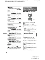 Preview for 208 page of Sony MEX-DV1500U Operating Instructions Manual