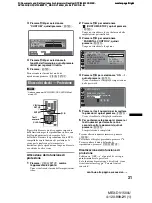 Предварительный просмотр 213 страницы Sony MEX-DV1500U Operating Instructions Manual