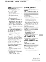 Preview for 237 page of Sony MEX-DV1500U Operating Instructions Manual