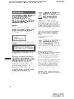 Preview for 244 page of Sony MEX-DV1500U Operating Instructions Manual