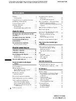 Preview for 246 page of Sony MEX-DV1500U Operating Instructions Manual