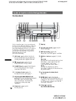 Preview for 252 page of Sony MEX-DV1500U Operating Instructions Manual