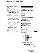 Preview for 281 page of Sony MEX-DV1500U Operating Instructions Manual