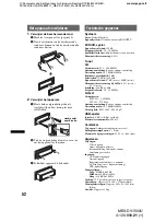 Предварительный просмотр 294 страницы Sony MEX-DV1500U Operating Instructions Manual