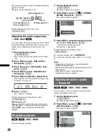 Предварительный просмотр 28 страницы Sony MEX-DV1600U Operating Instructions Manual