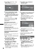 Предварительный просмотр 30 страницы Sony MEX-DV1600U Operating Instructions Manual