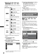 Предварительный просмотр 32 страницы Sony MEX-DV1600U Operating Instructions Manual