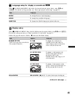 Предварительный просмотр 41 страницы Sony MEX-DV1600U Operating Instructions Manual