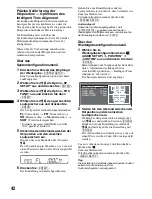 Предварительный просмотр 100 страницы Sony MEX-DV1600U Operating Instructions Manual