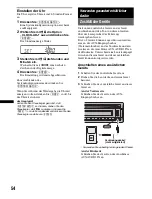 Предварительный просмотр 112 страницы Sony MEX-DV1600U Operating Instructions Manual