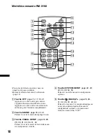 Предварительный просмотр 134 страницы Sony MEX-DV1600U Operating Instructions Manual