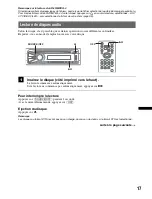 Предварительный просмотр 141 страницы Sony MEX-DV1600U Operating Instructions Manual