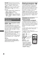 Предварительный просмотр 164 страницы Sony MEX-DV1600U Operating Instructions Manual