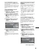 Предварительный просмотр 165 страницы Sony MEX-DV1600U Operating Instructions Manual