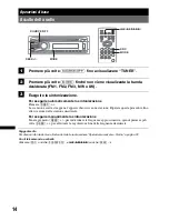 Предварительный просмотр 204 страницы Sony MEX-DV1600U Operating Instructions Manual