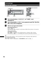 Предварительный просмотр 268 страницы Sony MEX-DV1600U Operating Instructions Manual