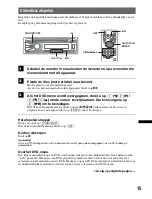 Предварительный просмотр 269 страницы Sony MEX-DV1600U Operating Instructions Manual