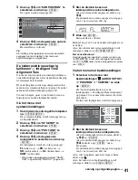 Предварительный просмотр 295 страницы Sony MEX-DV1600U Operating Instructions Manual