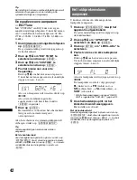 Предварительный просмотр 296 страницы Sony MEX-DV1600U Operating Instructions Manual