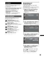 Предварительный просмотр 297 страницы Sony MEX-DV1600U Operating Instructions Manual