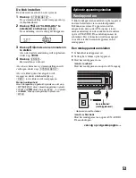 Предварительный просмотр 307 страницы Sony MEX-DV1600U Operating Instructions Manual