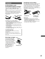 Предварительный просмотр 311 страницы Sony MEX-DV1600U Operating Instructions Manual