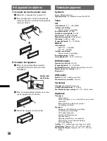 Предварительный просмотр 312 страницы Sony MEX-DV1600U Operating Instructions Manual