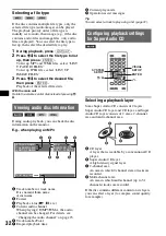 Preview for 32 page of Sony MEX-DV2000 - DVD Player With Radio Operating Instructions Manual