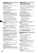 Preview for 56 page of Sony MEX-DV2000 - DVD Player With Radio Operating Instructions Manual