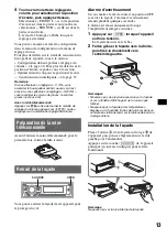 Preview for 73 page of Sony MEX-DV2000 - DVD Player With Radio Operating Instructions Manual