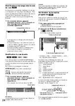 Preview for 84 page of Sony MEX-DV2000 - DVD Player With Radio Operating Instructions Manual