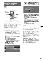 Preview for 87 page of Sony MEX-DV2000 - DVD Player With Radio Operating Instructions Manual